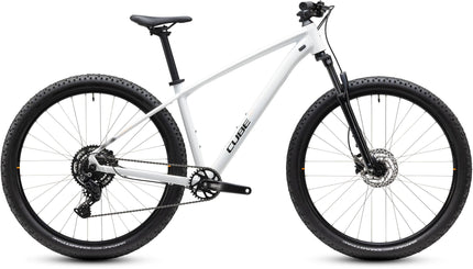 CUBE AIM ONE METALLICWHITE/BLACK