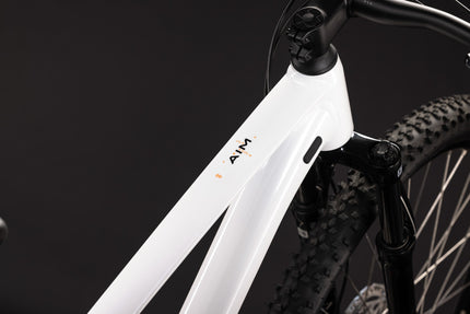 CUBE AIM ONE METALLICWHITE/BLACK