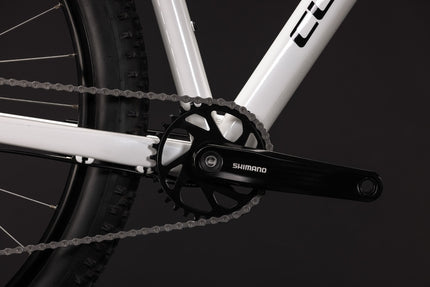 CUBE AIM ONE METALLICWHITE/BLACK