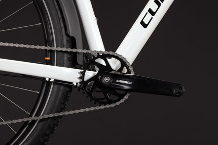 CUBE AIM ONE FE METALLICWHITE/BLACK