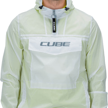 CUBE Pullover Jacket Grey/Neon Yellow
