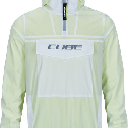 CUBE Pullover Jacket Grey/Neon Yellow