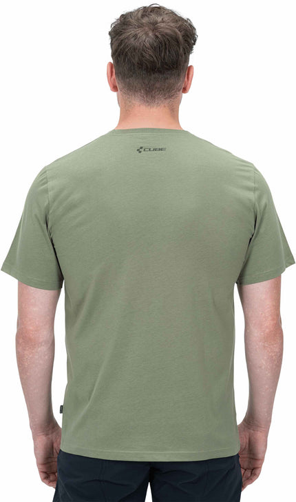 CUBE Organic T-Shirt Riders Fuel Green