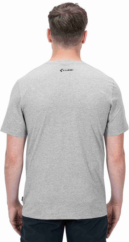 CUBE Organic T-Shirt Fichtelmountains Grey