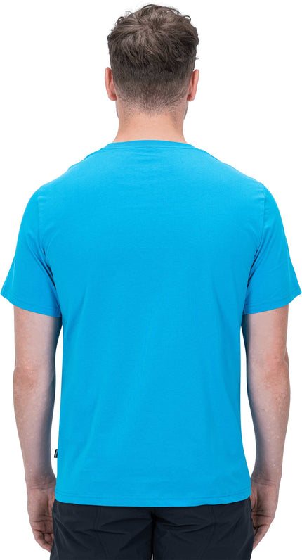 CUBE Organic T-Shirt Logo Dots Blue