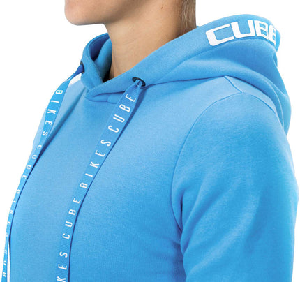 CUBE Organic WS Hoodie Blue