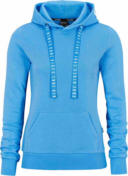 CUBE Organic WS Hoodie Blue