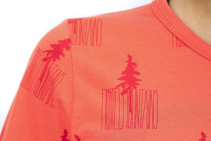 CUBE Organic WS T-Shirt Fichtelmountains Orange