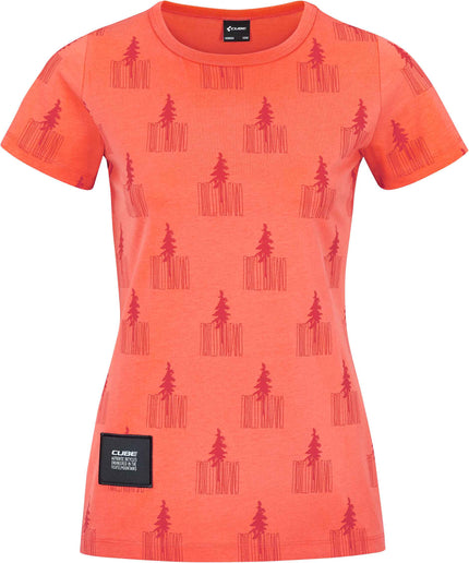 CUBE Organic WS T-Shirt Fichtelmountains Orange