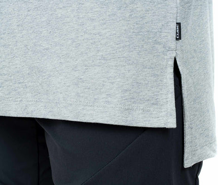 CUBE Organic WS T-Shirt Logo Ice Cream Grey