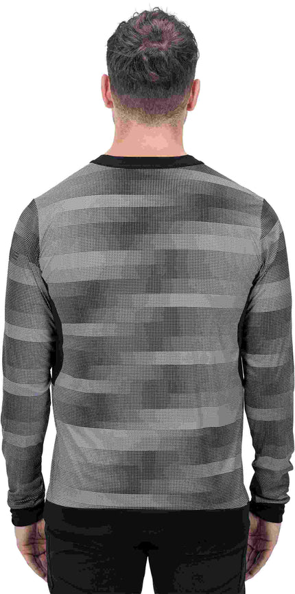 CUBE Atx Round Neck L/S Grey/Black
