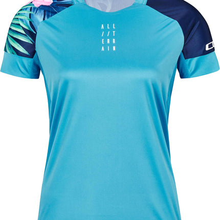 CUBE Atx WS Round Neck Jersey S/S Blue
