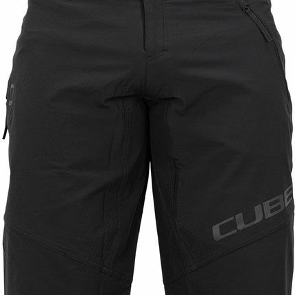 CUBE Edge Baggy Shorts X Actionteam Black