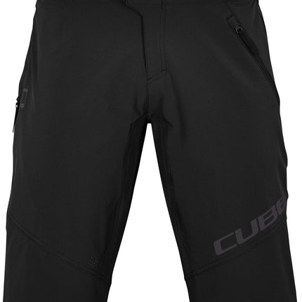 CUBE Edge Baggy Shorts X Actionteam Black