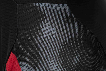 CUBE Edge Round Neck Jersey Ls Black/Red