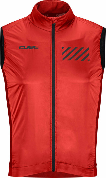 CUBE Teamline Gilet Red