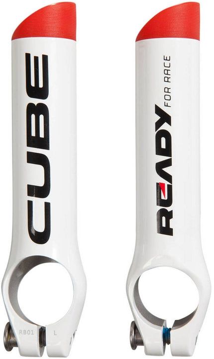 CUBE Bar Ends White