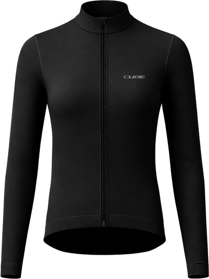 CUBE ROAD/XC WS JERSEY POLAR L/S BLACK