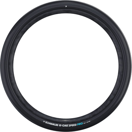 SCHWALBE G-ONE SPEED PRO EVO TLR BLACK 29X2.35