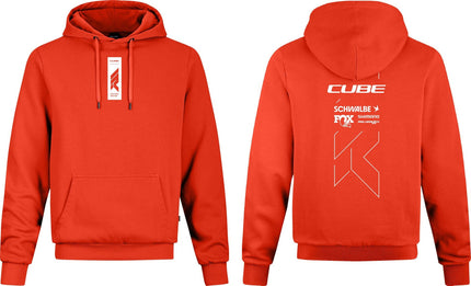 CUBE ORGANIC HOODIE X FACTORY RACING ORANGE