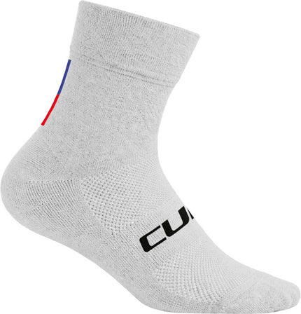 CUBE SOCKS MID CUT ROAD/XC TEAMLINE GREY