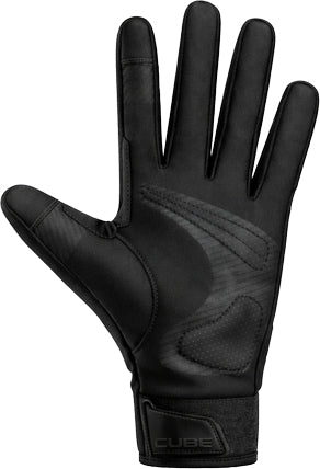 CUBE GLOVES WINTER LONG FINGER BLACK