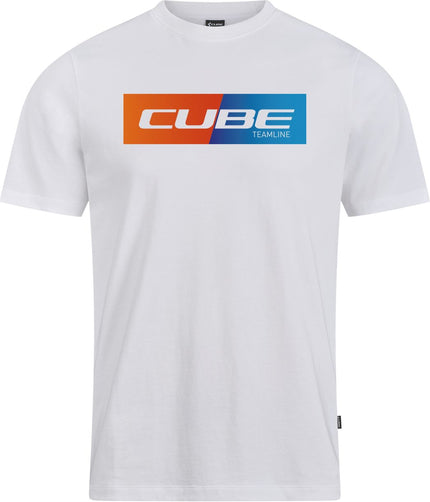 CUBE ORGANIC T-SHIRT TEAMLINE WHITE