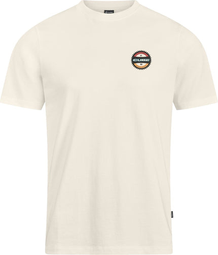 CUBE ORGANIC T-SHIRT RETRO OFF WHITE