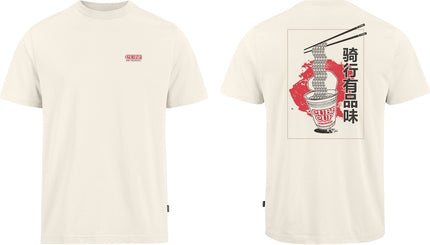 CUBE ORGANIC T-SHIRT RIDE TASTEFULLY GTY FIT OFF WHITE