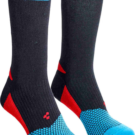 CUBE Socks Action Blue/Flashred/Black