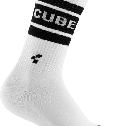 CUBE Socks After Race High Cut White/Black
