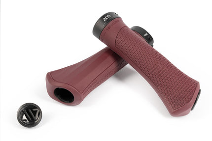 ACID GRIPS HYBRID TOUR dark red