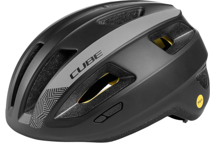 CUBE HELMET NUPATH BLACK REFLECTIVE