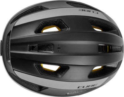 CUBE HELMET NUPATH BLACK REFLECTIVE