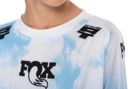 CUBE MTB JERSEY ROOKIE X ACTIONTEAM L/S TOPAS BLUE