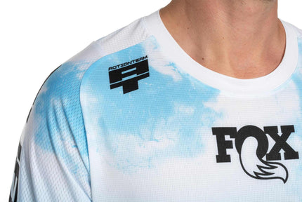 CUBE MTB JERSEY X ACTIONTEAM S/S TOPAS BLUE