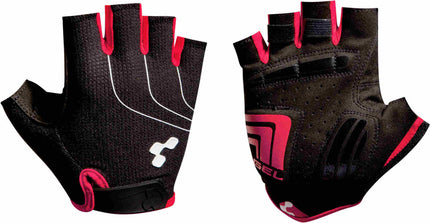 CUBE Gloves Natural Fit Ltd Shortfinger Blk/Red