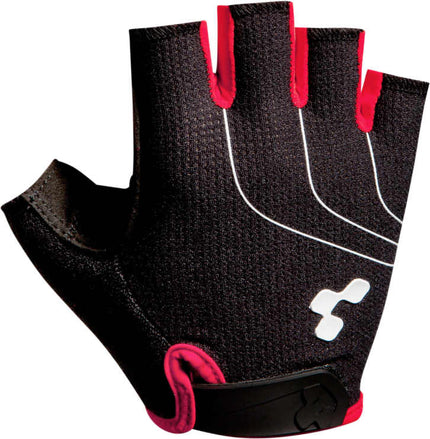 CUBE Gloves Natural Fit Ltd Shortfinger Blk/Red