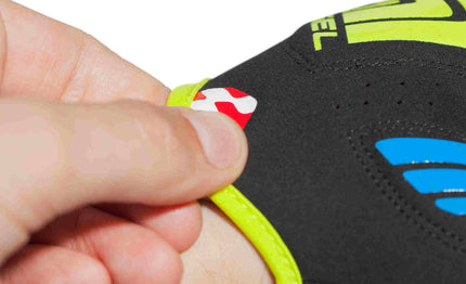 CUBE Gloves Natural Fit Ltd Longfinger Blue/Lime/Blk