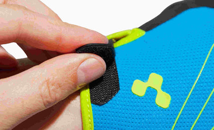 CUBE Gloves Natural Fit Ltd Longfinger Blue/Lime/Blk