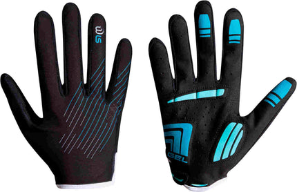 CUBE Natural Fit Wls Gloves Sun Long Finger Blue