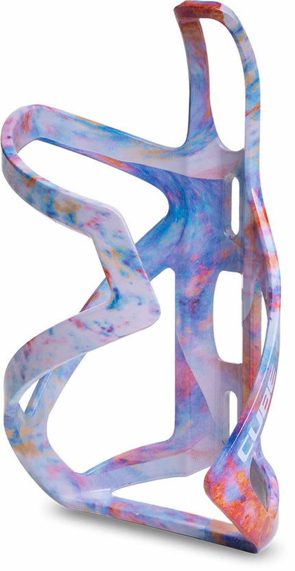 CUBE BOTTLE CAGE HPP SIDECAGE ARTLINE CYCLAMEN/PURPLE