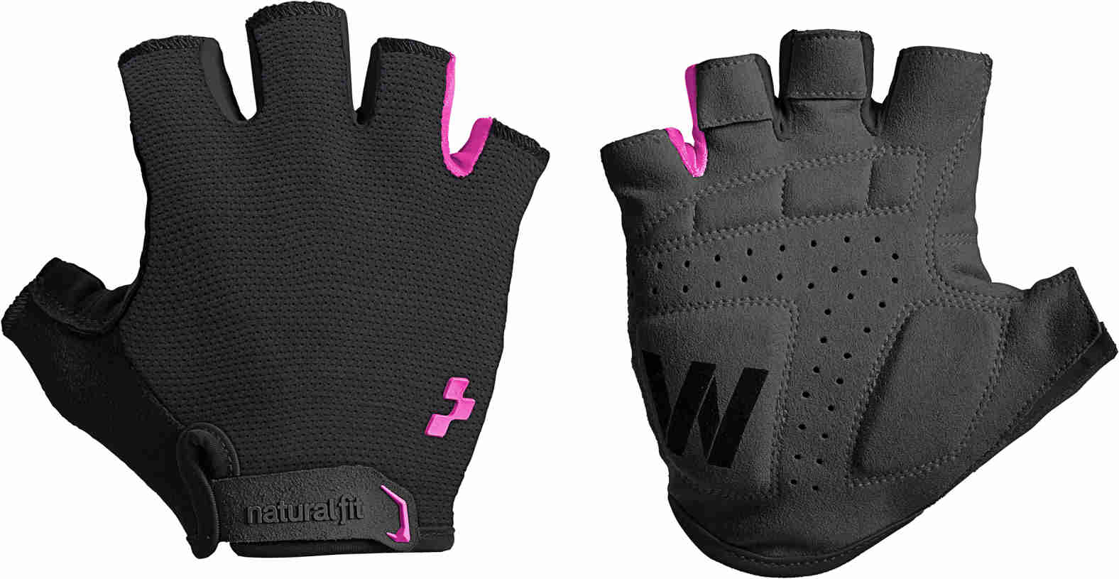 CUBE Nf WS Gloves Short Finger Black/Pink