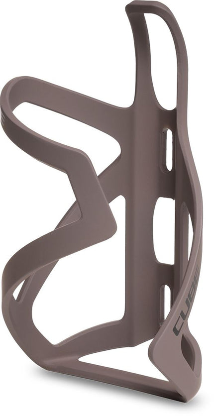 CUBE BOTTLE CAGE HPP SIDECAGE MATT CEDAR/GLOSSY BLACK