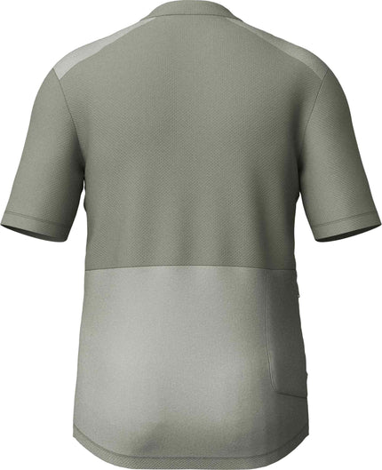 CUBE JERSEY HALF ZIP CMPT S/S GREEN