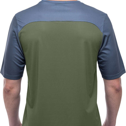 Cube Atx Round Neck Jersey Tm S/S Olive/Grey