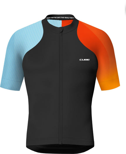 CUBE ROAD/XC JERSEY TEAMLINE S/S BLACK