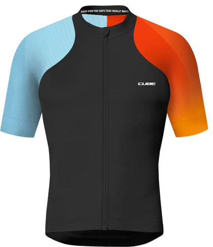 CUBE ROAD/XC JERSEY TEAMLINE S/S BLACK