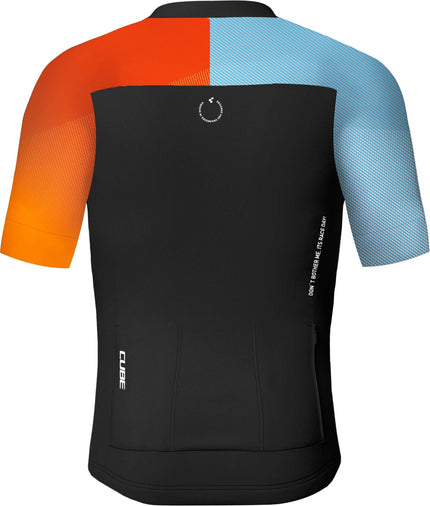 CUBE ROAD/XC JERSEY TEAMLINE S/S BLACK