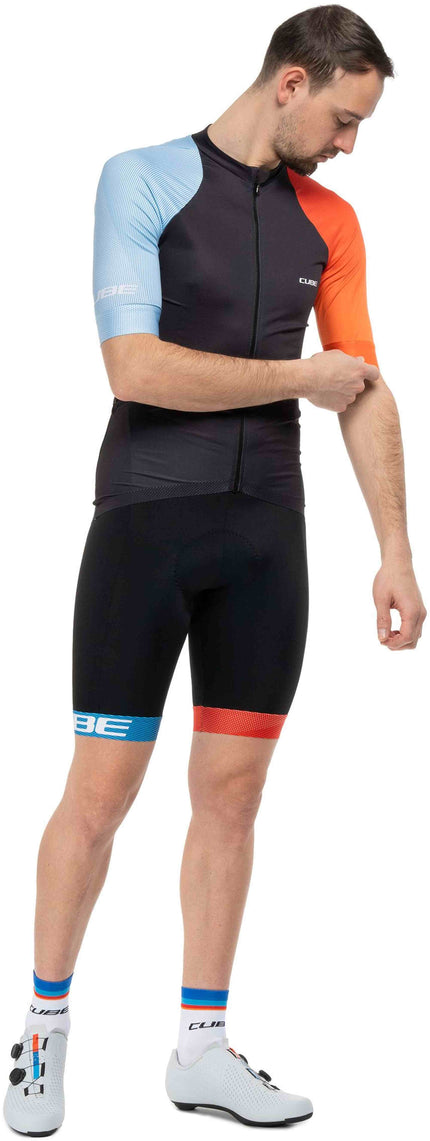 CUBE ROAD/XC JERSEY TEAMLINE S/S BLACK